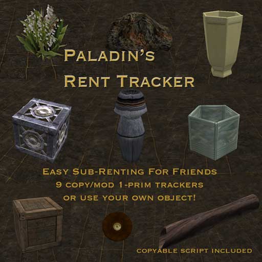 Paladin's Rent Tracker
